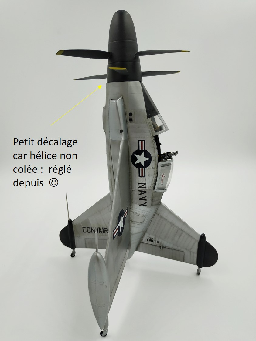 Pogo Convair  XFY-1  - Lindberg  au 1/48  - Page 2 Image936