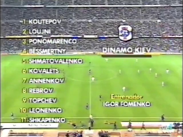 Champions League 1993/1994 - Dieciseisavos de Final - Vuelta - FC Barcelona Vs. Dinamo de Kiev (480p) (Castellano) 348