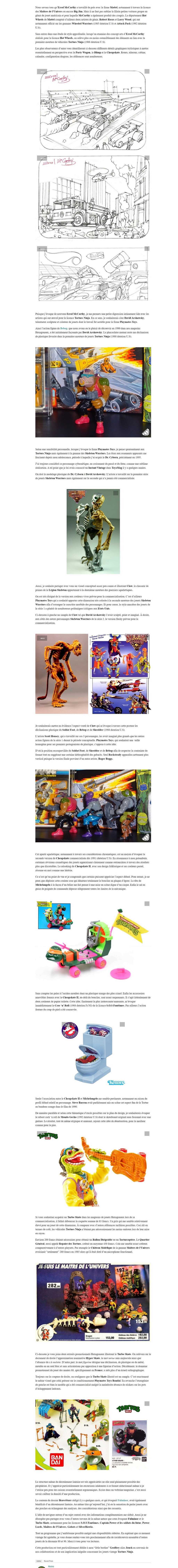 Les Tortues Ninja - Gamme Playmates Bandaï 1988 - 1998 - Page 3 Articl22