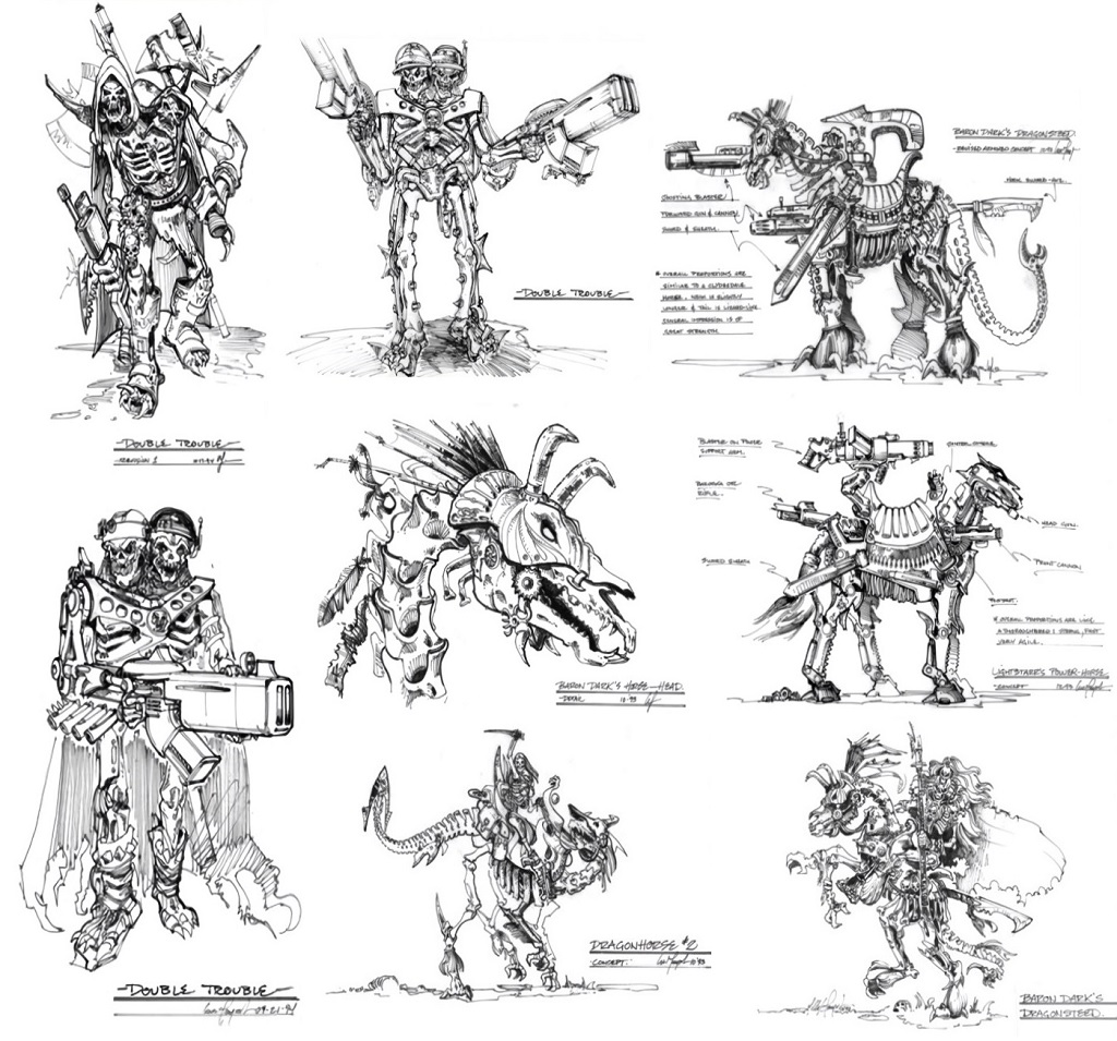 Skeleton Warriors ... La revanche de Golden God Skeletor - Page 5 Concep11
