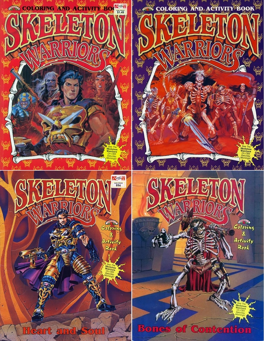 Skeleton Warriors ... La revanche de Golden God Skeletor - Page 3 Livres10