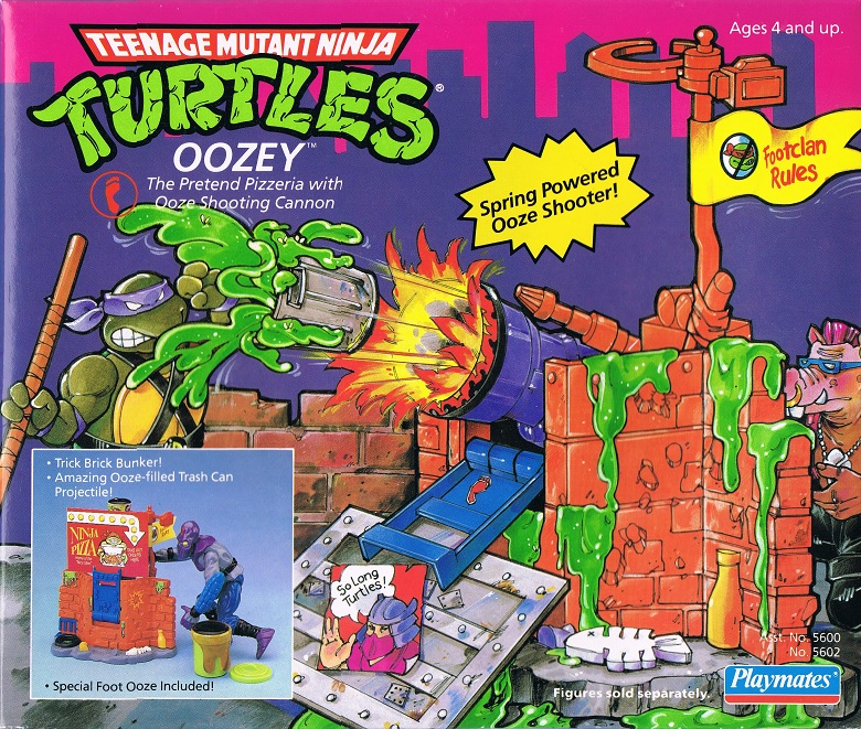 Les Tortues Ninja - Gamme Playmates Bandaï 1988 - 1998 - Page 3 Oozey_10