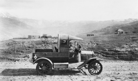 Deux FORD T de l' ANZAC en Egypte 1917 8965310