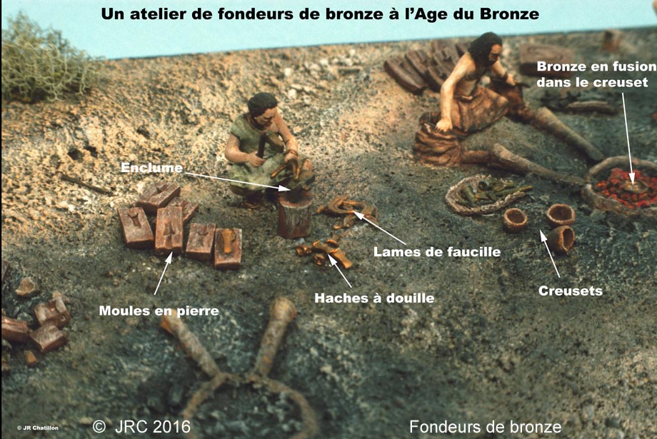 Dioramas 3- Âge du Bronze - Âge du Fer Bronze11