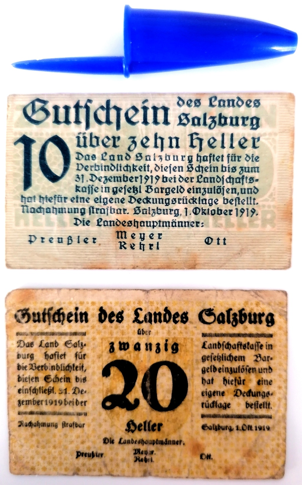 PROPAGANDA. Billetes alemanes con sobreimpresiones 1923-1933. - Página 2 Img_2430
