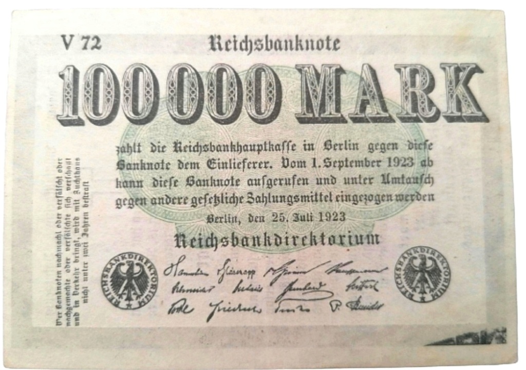 PROPAGANDA. Billetes alemanes con sobreimpresiones 1923-1933.  - Página 3 Scree450