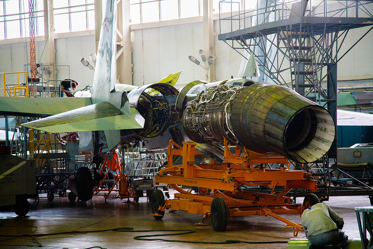 التجميع النهائي للأفعي الروسيه Su-35  D8087b10
