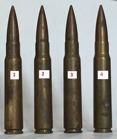Identification balles 7,92 Mauser