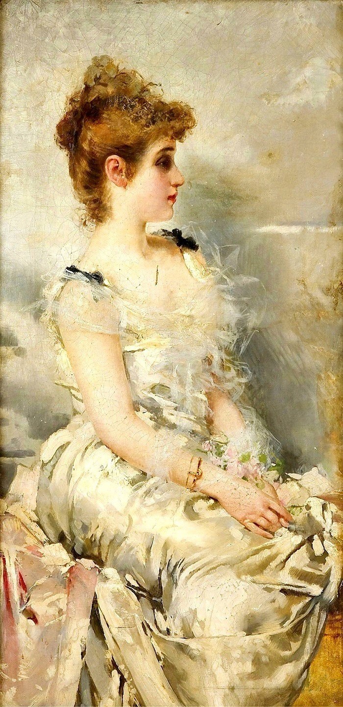 Знакомимся с художником: Витторио Маттео Коркос (Vittorio Matteo Corcos; 1859-1933) Phot1350