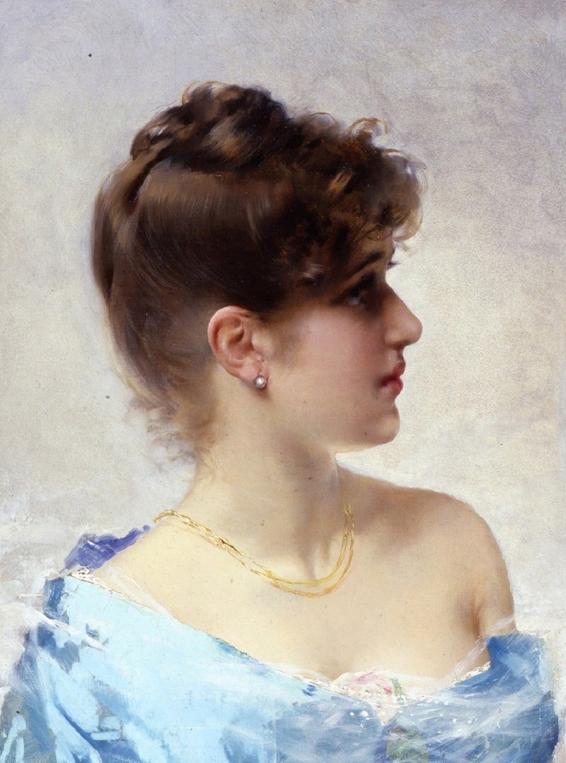 Знакомимся с художником: Витторио Маттео Коркос (Vittorio Matteo Corcos; 1859-1933) Phot1352