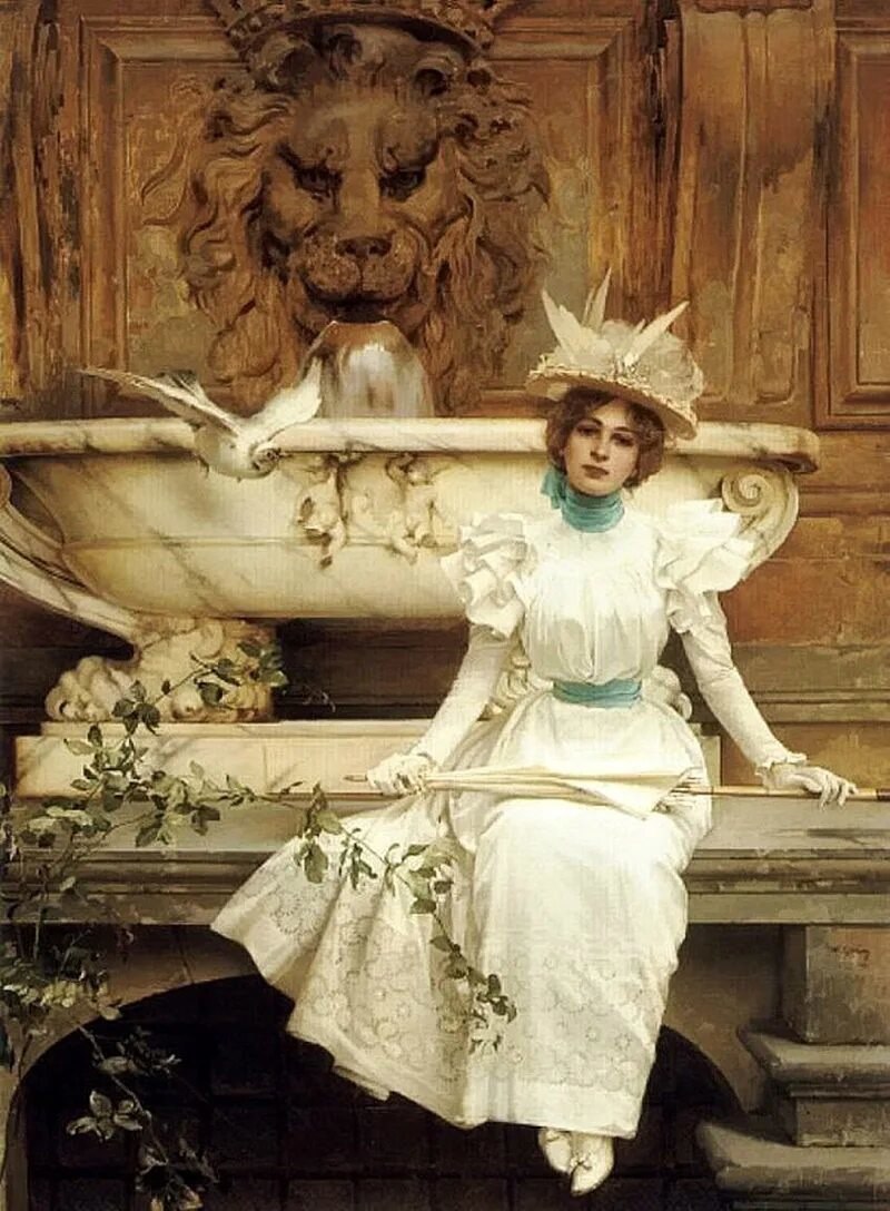 Знакомимся с художником: Витторио Маттео Коркос (Vittorio Matteo Corcos; 1859-1933) Phot1354