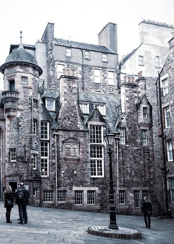 Кирпичная архитектура Эдинбурга, Шотландия Phot1519
