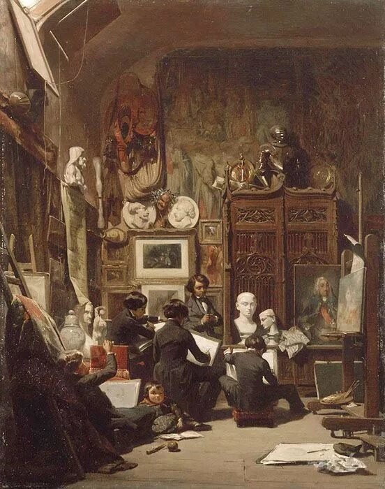 Знакомимся с художником: Себастьен Шарль Жиро (Sébastien Charles Giraud; 1819-1892) Phot1530