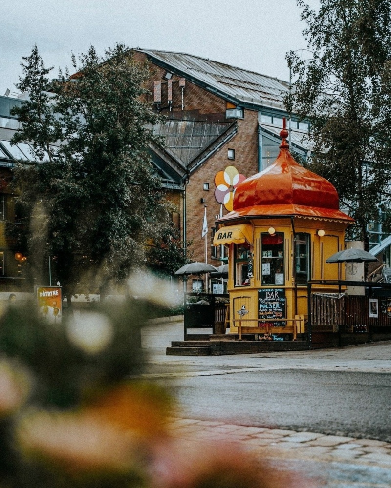 Город Тромсё в осеннюю пору, Норвегия Phot1970