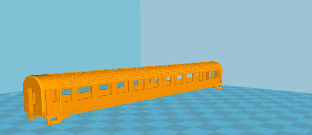 Corail VU en livrée d'origine et en livrée Corail Plus sur base Fleischmann/Roco et en 3D Annota17