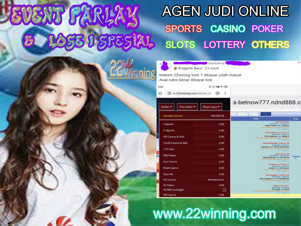 22winnning agen judi bola casino slots poker Parlay10