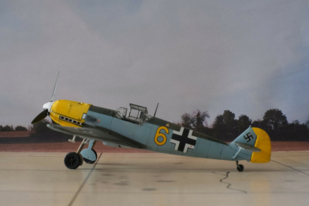  Messerschmitt  Bf109 E4 Airfix au 1/72° Dscf8635