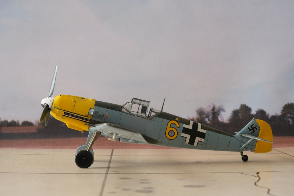  Messerschmitt  Bf109 E4 Airfix au 1/72° Dscf8638