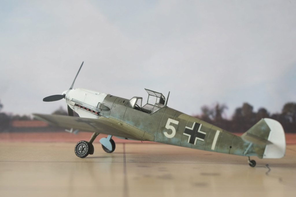   MESSERSCHMITT Bf 109 E4 Tamiya 1/72° Dscf8723