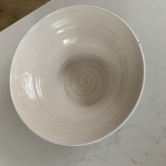 Blue White Ceramic Bowl With JP Mark ID Help Img_2611