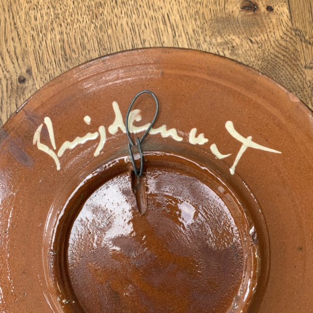 Pair of Decorative Plates, Signed - Puigdemont, Spain  Img_3813
