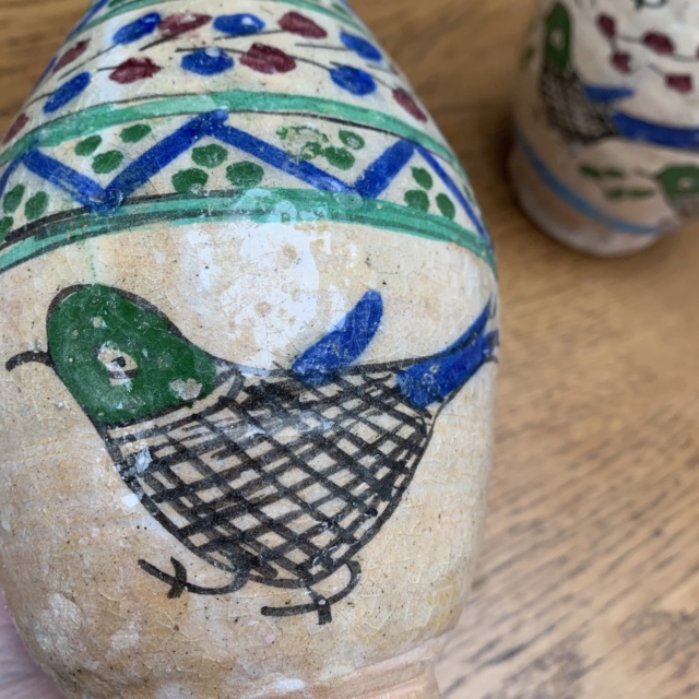 Bird Motif Vases ID Help - Persian, Cyprus-Turkey area Img_7711