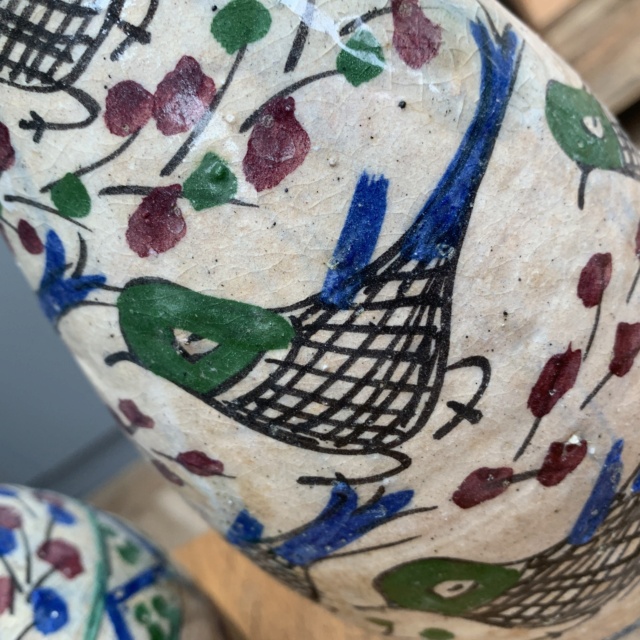 Bird Motif Vases ID Help - Persian, Cyprus-Turkey area Img_7713