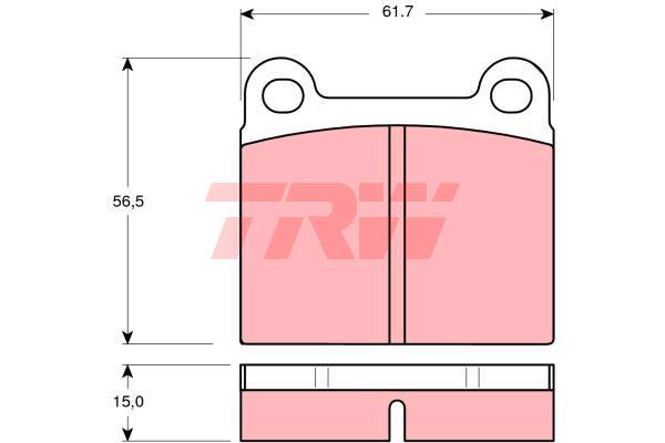 ETRIERS ET PLAQUETTES HORIZON Plaque12