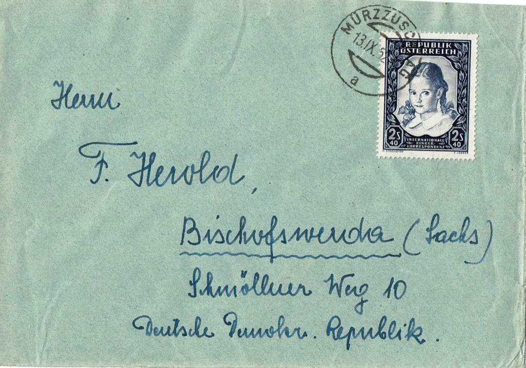 Sammlung Bedarfsbriefe Österreich ab 1945 - Seite 19 Brief110
