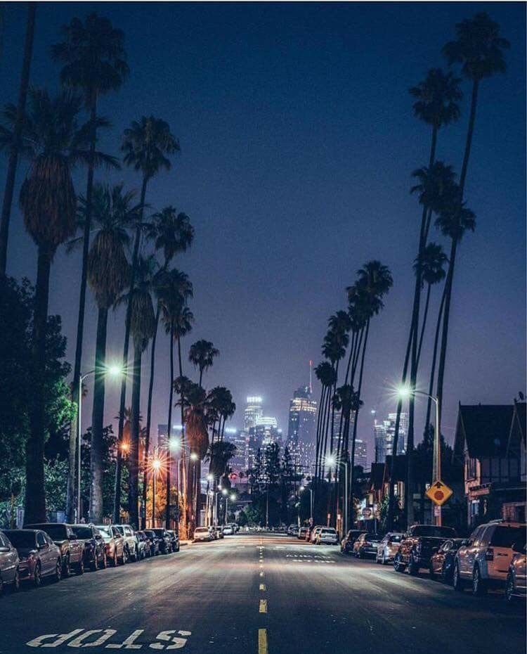 Une des rues de Los Angeles Rue_lo11