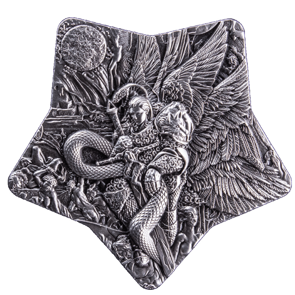 Lucifer 2oz stacker silver Evil10