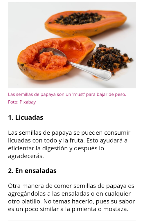 Papaya y avena: el licuado perfecto para ayudarte a desinflamar el abdomen en el desayuno Screen24