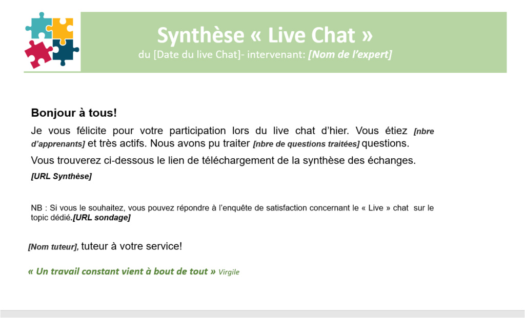 SYNTHESE LIVE CHAT Msg_sy10