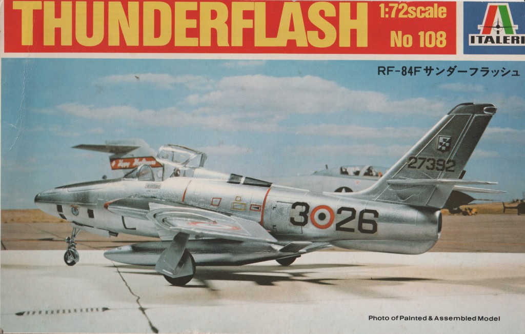 1/72 Italeri RF-84F Thunderflash 112
