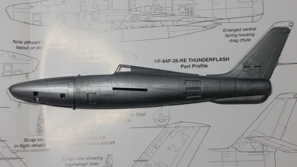 italeri - 1/72 Italeri Republic RF-84F Thunderflash 1311