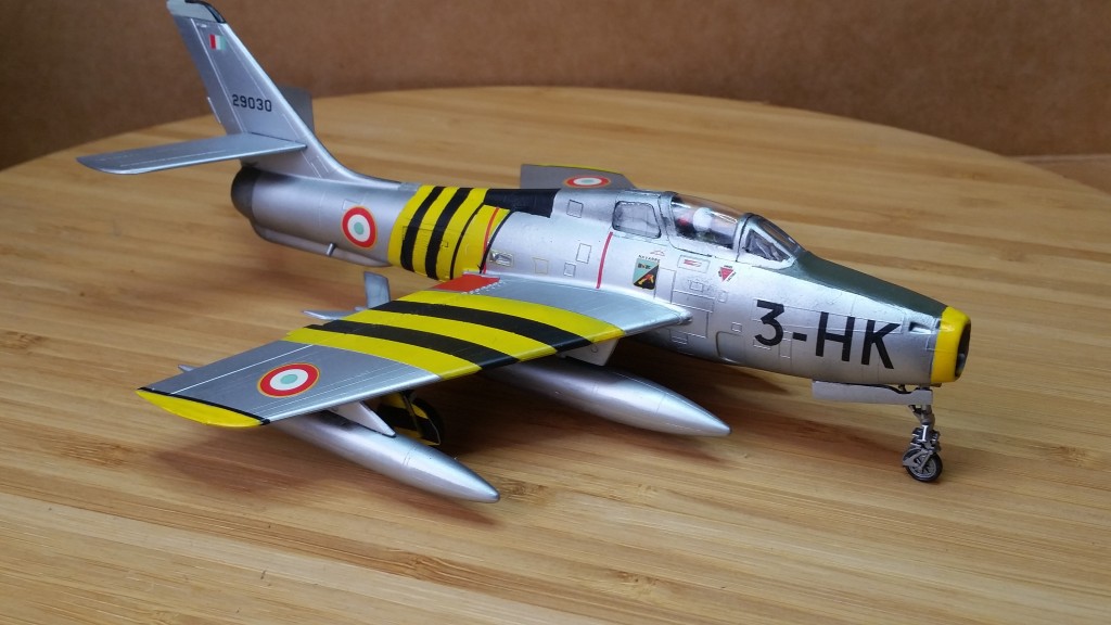  1/72 Airfix Republic F-84F Thunderstreak (fini) 3111