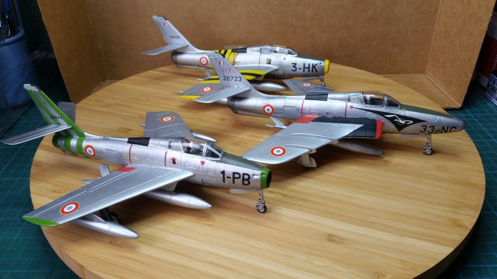 1/72 Italeri Republic RF-84F Thunderflash (fini) 3212