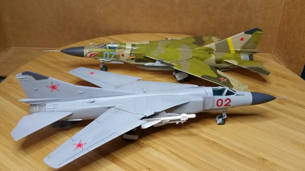 1/72 Mikoyan-Gurevitch MiG-23M Flogger B (conversion Zvezda MiG-27D) Zp4610