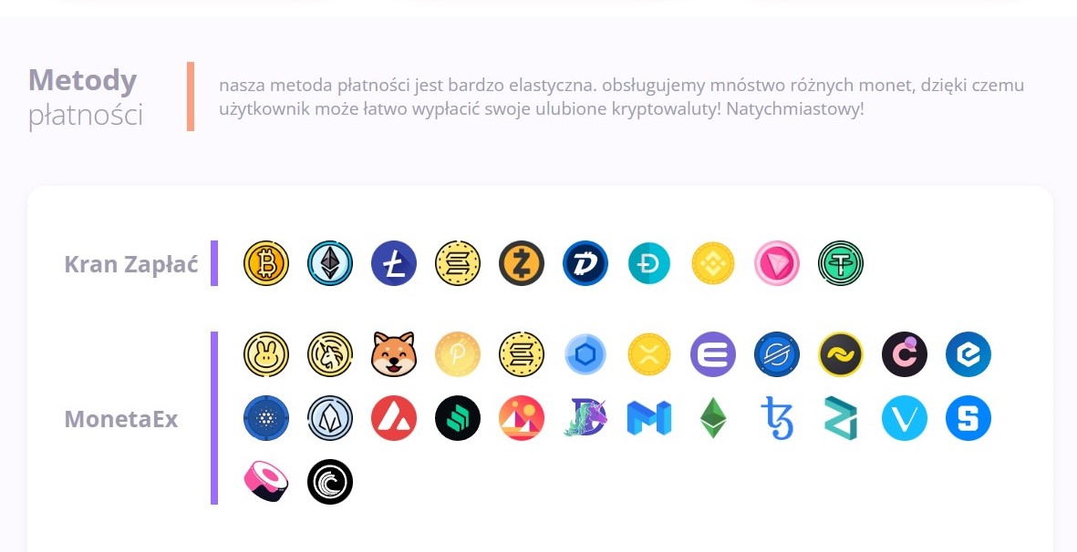 Coinpot.in kranik - wiele krypto do wyboru Coinpo10