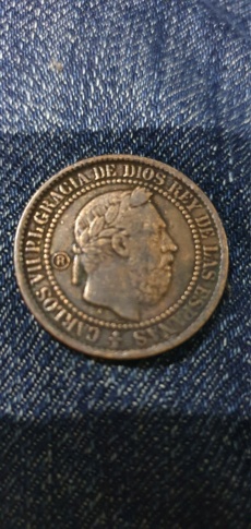5 céntimos de Peseta Carlos VII 1875 (R) 17074214