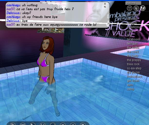 Virtual dance club Lounge11