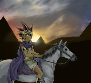 Images, fan arts sur le pharaon - Page 2 Sunset10