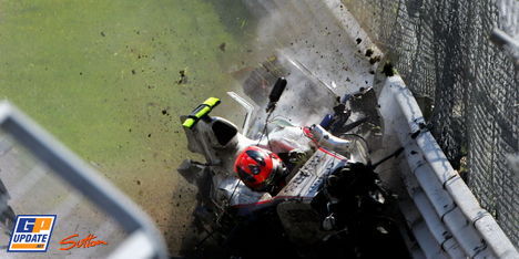 Accident spectaculaire de Kubica 7635610