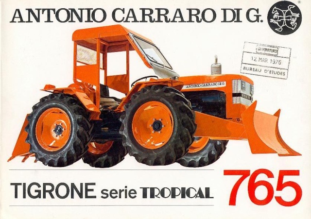 Besoin d'aide, IDENTIFICATION tracteur CARRARO, modèle: ??? 1976_t10