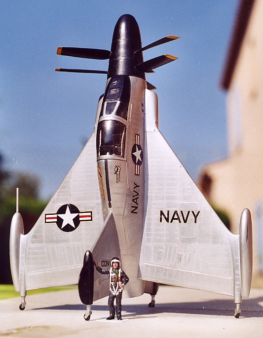 [Lindberg] Convair XFY-1 Pogo  1/48 (1955) (VINTAGE) Convai11