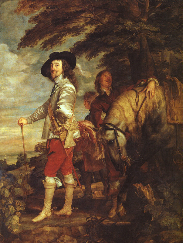 Charles I par Van Dyck Charle11