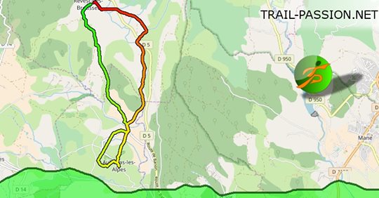 trace de la rando par trail passion de Gisele Revest29