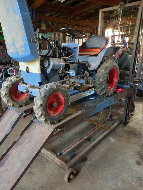 Réparation tracteur 1023 Motostandard Gutbrod 20220113
