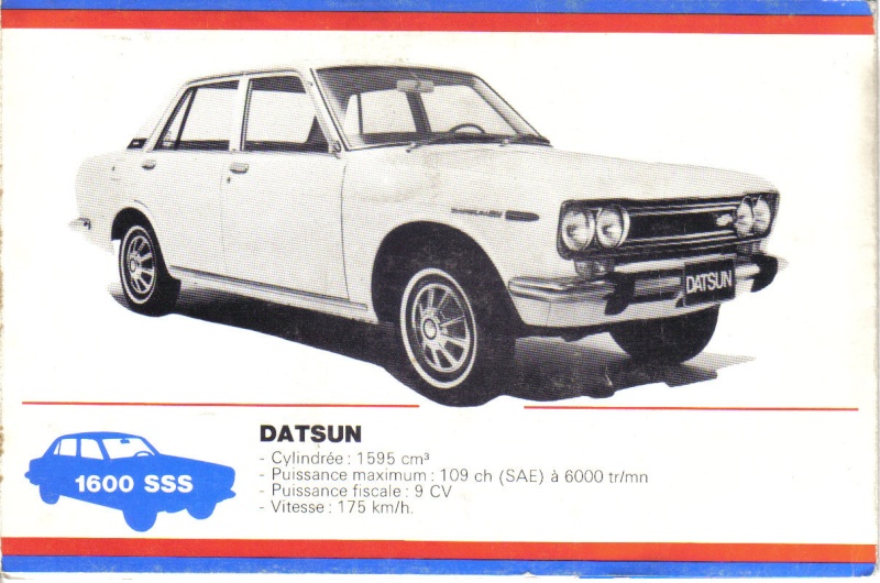 TOPIC OFFICIEL DATSUN 510... Voiture mythique! Datsun56