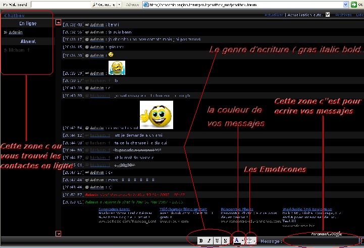 Comment ce connécté au chatbox ( avec images) 2comme10